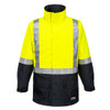 Huski Amp Hi-Vis Contrast Rain Jacket