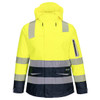 Huski Hi-Vis Women's Contrast Rain Jacket