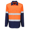 Industrial Hi-Vis Lightweight Contrast Shirt L/S