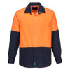 Westport Hi-Vis Lightweight Contrast Class D Shirt L/S