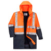 Hi-Vis Polar Fleece Lined Contrast Traffic Jacket