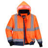 Hi-Vis 2-in-1 Contrast Essential Bomber Jacket