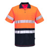 Hi-Vis Contrast Polo Shirt S/S