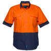 Hi-Vis Two Tone Regular Weight Short Sleeve Shirt