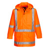 Max Hi-Vis X Back Rain Traffic Jacket