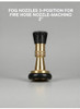 FOG NOZZLES 3-POSITION FOR FIRE HOSE NOZZLE- MACHINO 2"