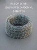 Razor Wire, Galvanized 900mm, 15meter