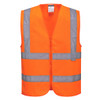 Hi-Vis Zipped Band and Brace Vest