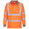 Eco Hi-Vis Polo Shirt L/S (6 Pack)