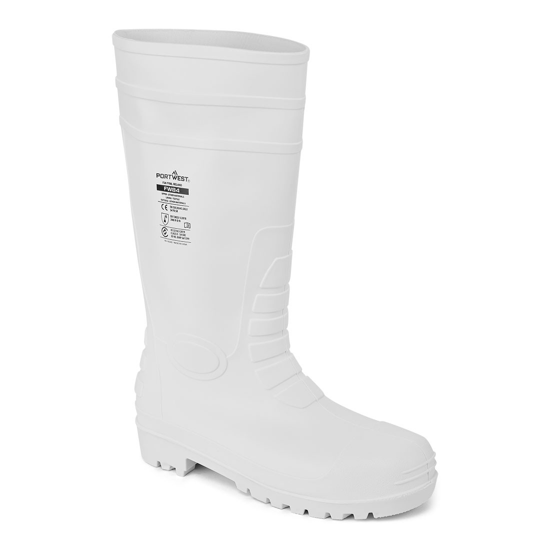 Portwest FW84 White S4 FO Steel Toe Safety Food Industry Gumboot