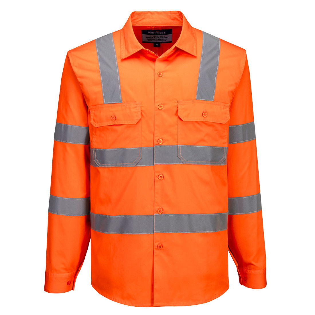 Hi-Vis Lightweight Cotton Shirt L/S