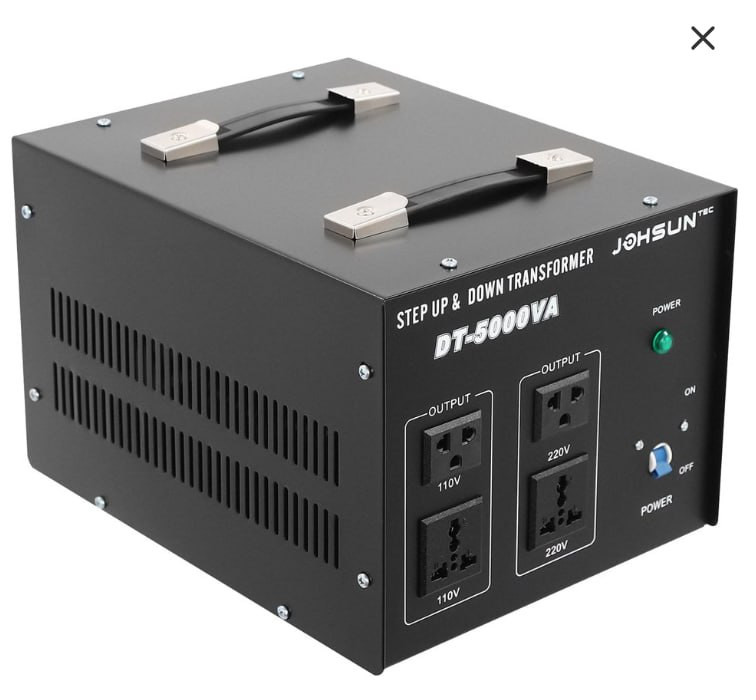 TRANSFORMER TWO WAY 110V <- >220V 5KVA