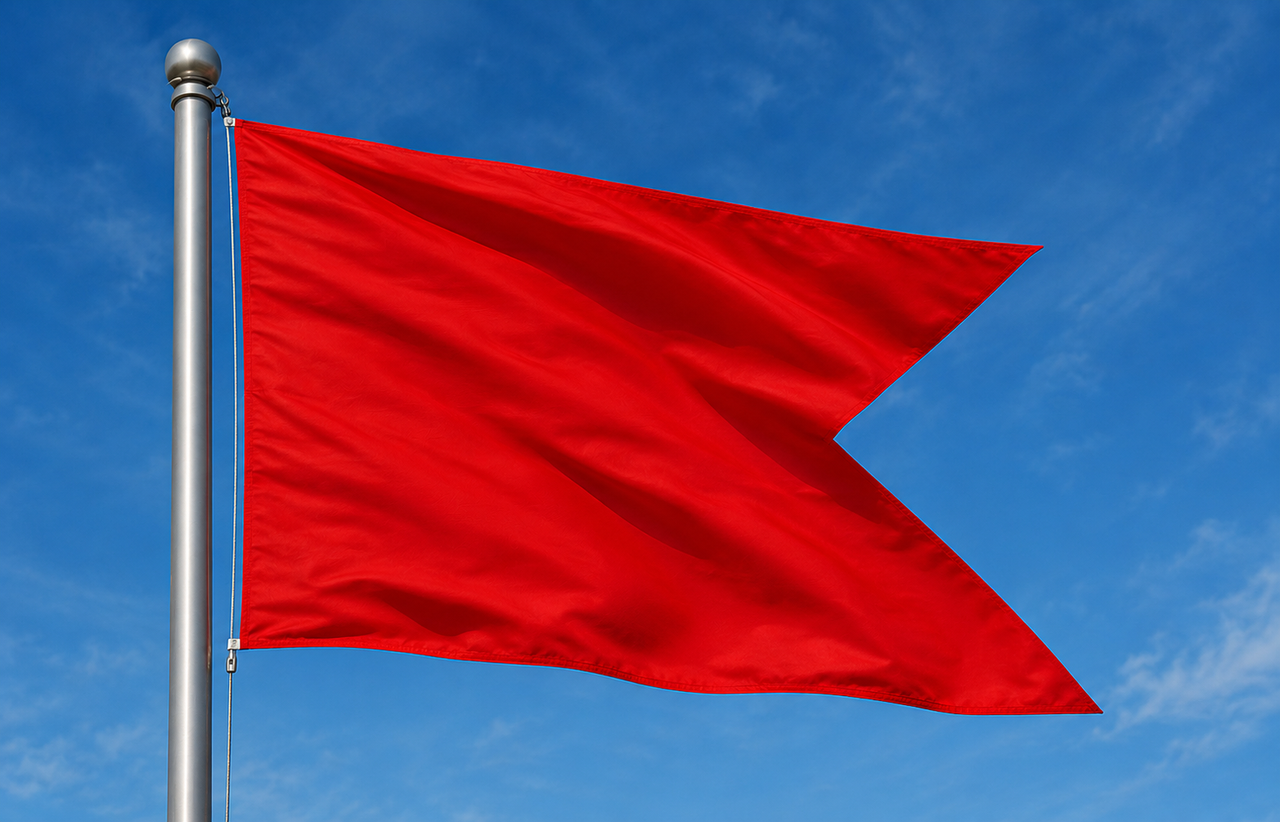 FLAG SIGNAL LETTER 4'X 6' "B"