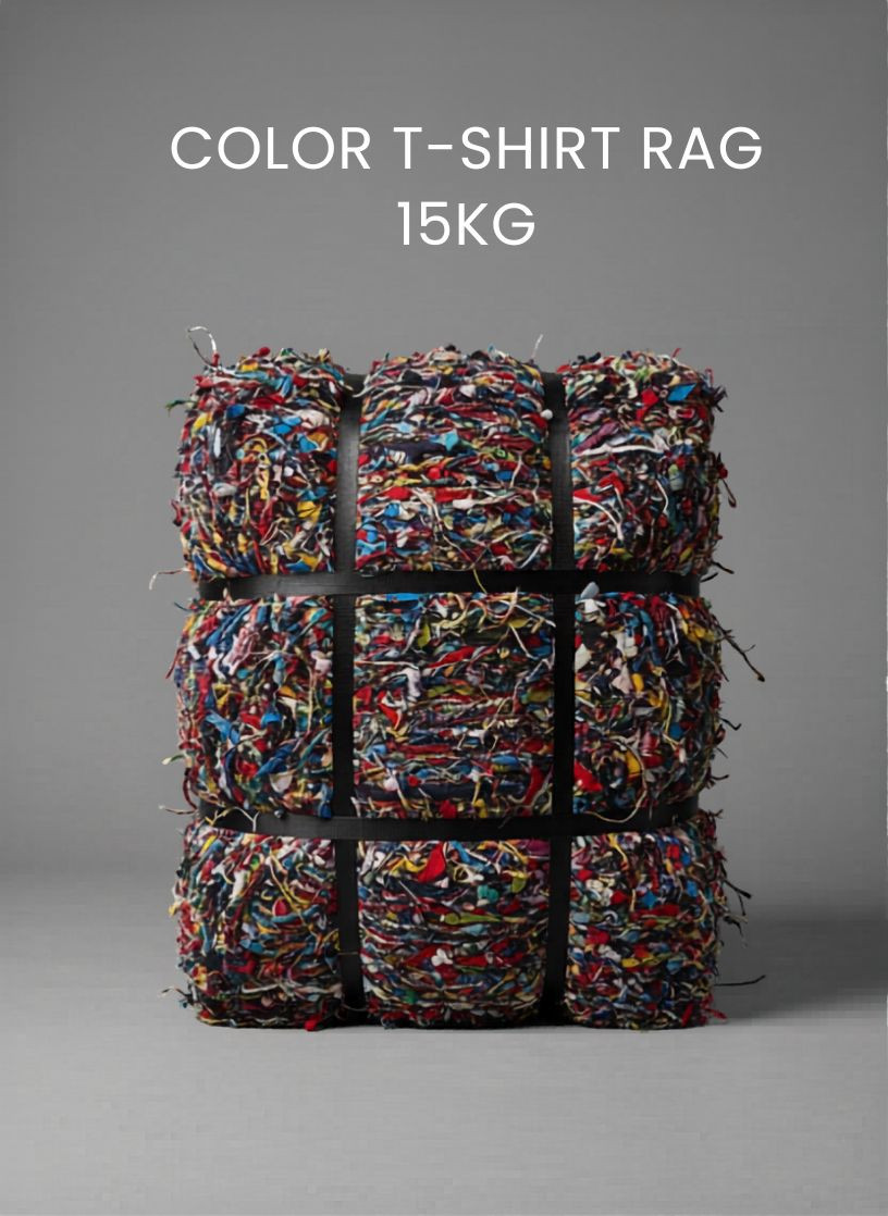 COLOR T-SHIRT RAG 15KG