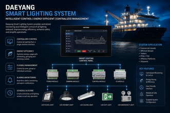 Daeyang Smart Lighting System | Intelligent Marine Lighting Solutions