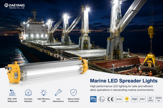 Marine LED Spreader Lights | Marine Deck Lighting Guide | Daeyang