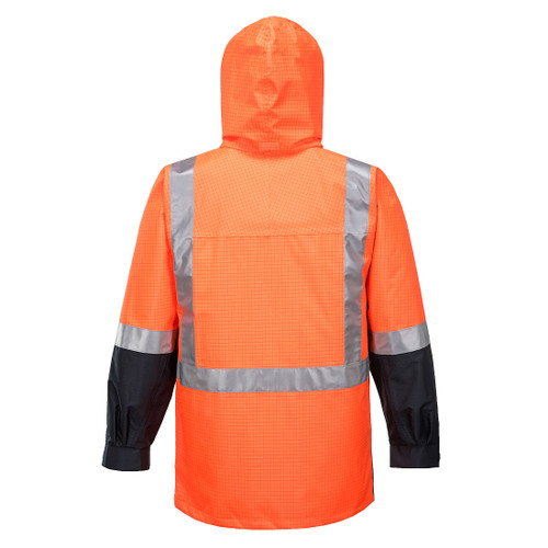 Huski Amp Hi-Vis Contrast Rain Jacket