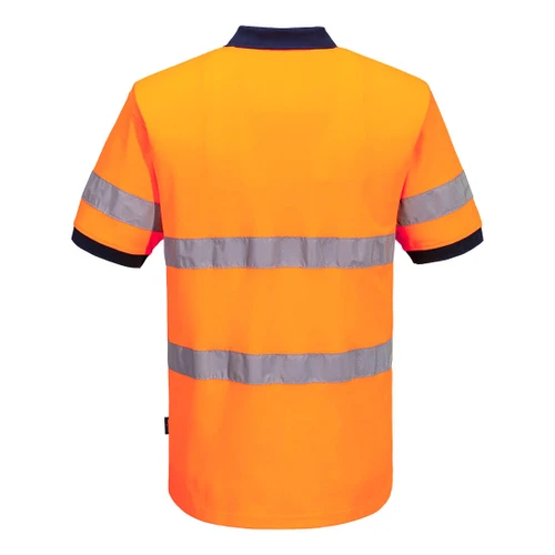 Hi-Vis Class D/N Contrast Polo shirt S/S