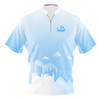 2026 USBC WC Ice Blue Vegas Skyline Bowling Jersey