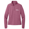 PWBA Bowl Fearless White Logo 1/2 Zip Pullover Ladies Jacket