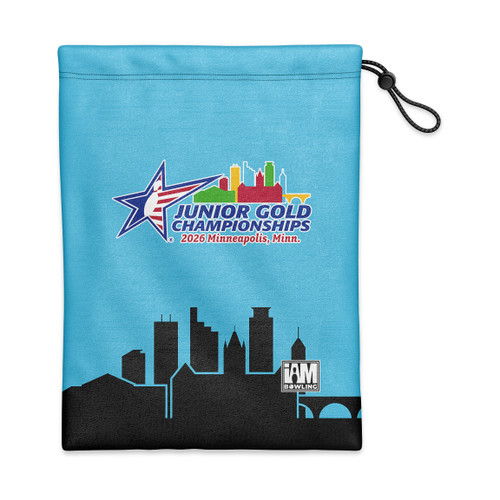 2026 Junior Gold Championships Light Blue Shoe Bag