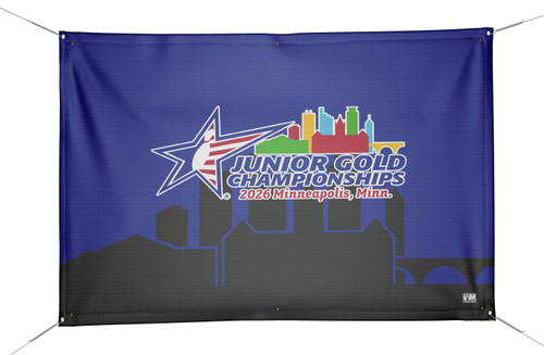 2026 Junior Gold Championships Royal Blue Banner