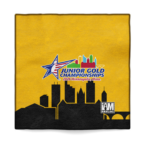 2026 Junior Gold Championships Gold  Microfiber Towel