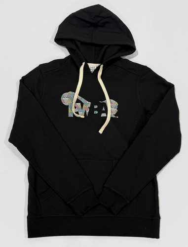 PWBA Pin Pattern Logo Black Hoodie