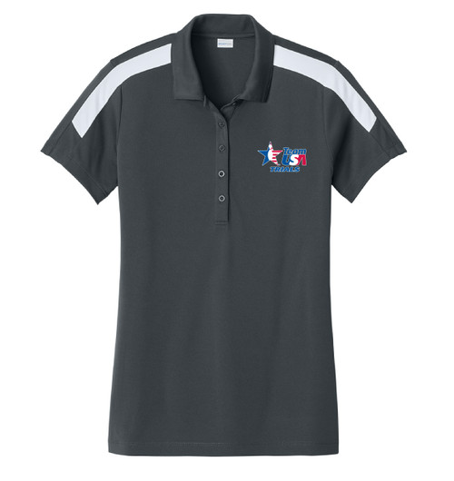 Team USA Trials Full Color Logo Women's Competitor Polo - 13 colors
