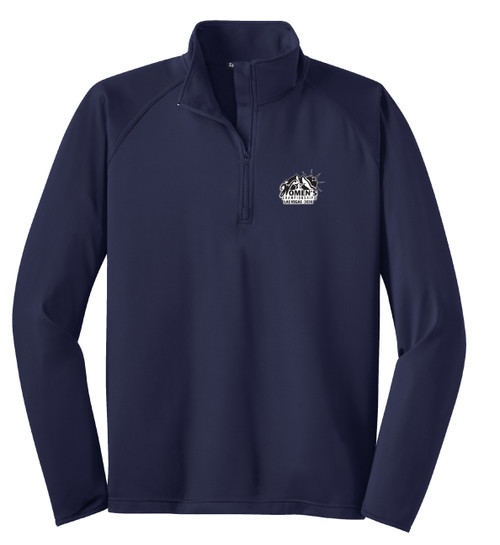2026 WC Full Color Logo 1/2 Zip Pullover Jacket - 12 colors