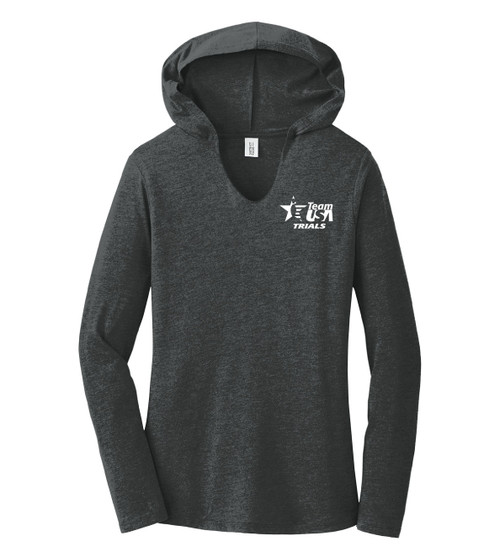 Team USA Trials White Logo Ladies Lite Hoodies - 6 colors