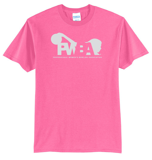 PWBA Light Grey Logo Tees