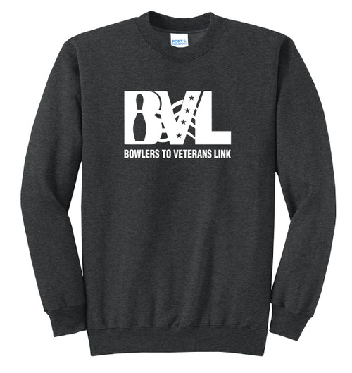BVL - Bowlers to Veterans Link White Logo Sweatshirt - 27 colors