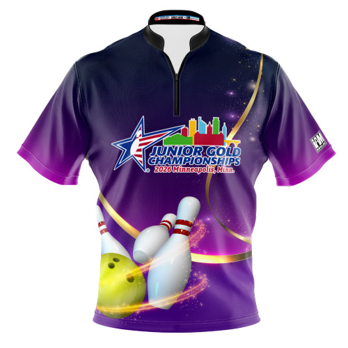 2026 Jr Gold Championship Magic Ribbon Bowling Jersey