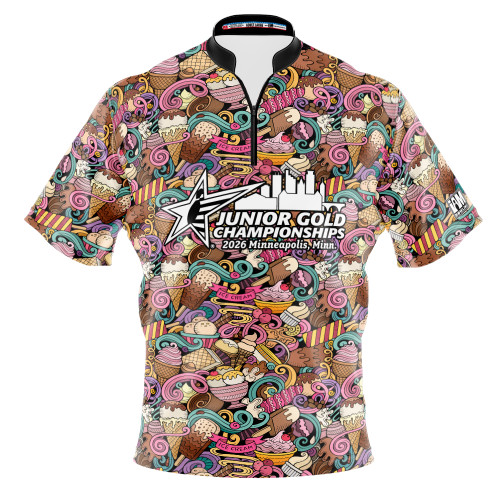 2026 Jr Gold Championship Ice Cream Bowling Jersey