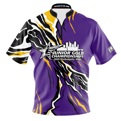 2026 Jr Gold Championship Vikings Glacier Bowling Jersey