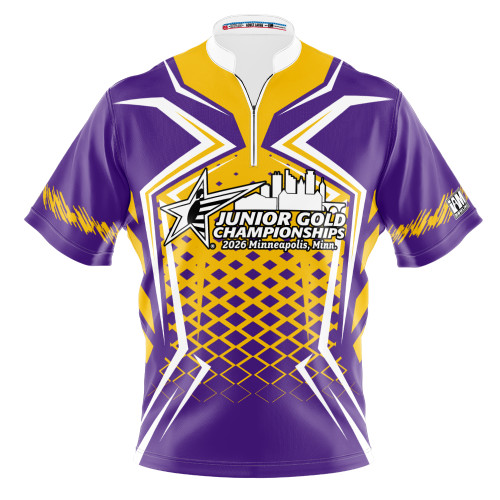 2026 Jr Gold Championship Vikings Tribal Bowling Jersey