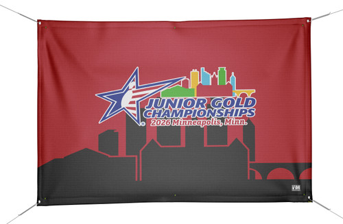 2026 Junior Gold Championships Red Banner
