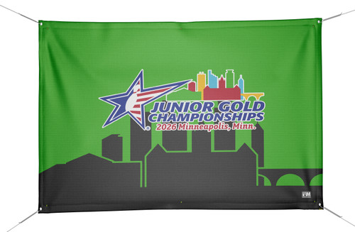 2026 Junior Gold Championships Green Banner