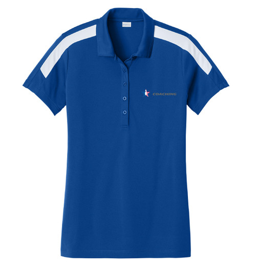 USBC Coaching Full Color Logo Women's Competitor Polo