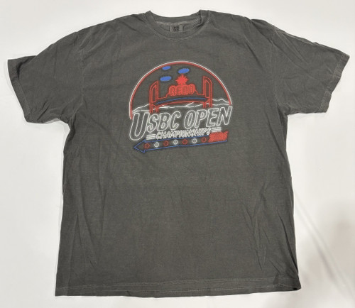 OC26 RENO NEON SIGN-GREY  T-SHIRT