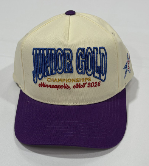JG 2026 MINNEAPOLIS HAT CREAM/PURPLE