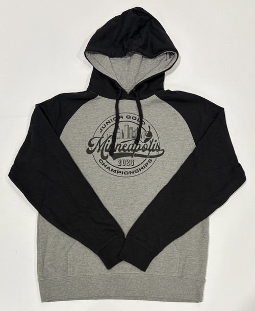 JUNIOR GOLD 2026 COLLEGIATE GREY/BLACK SWEATSHIRT