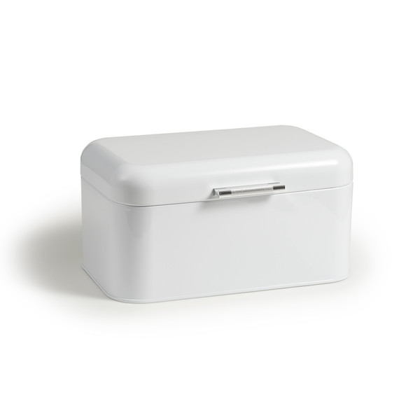 Mini Retro Bread Bin - White