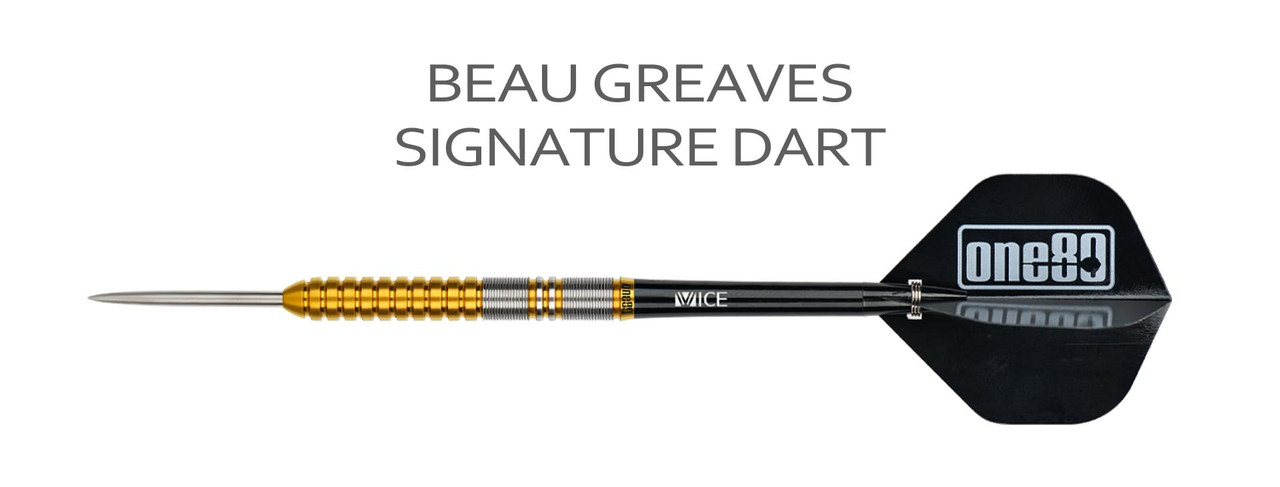 ONE80 Beau Greaves Steel Tip Darts 23g