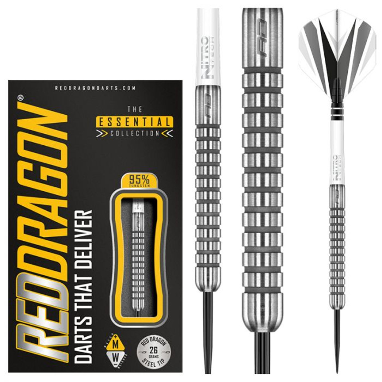 Red Dragon RD Originals 26g Steel Tip Darts