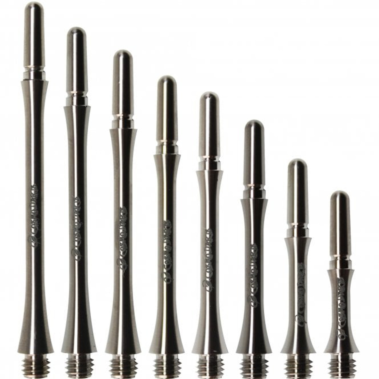 ダーツ COSMO DARTS Fit Flight Titanium slim4 Fit Shaft METAL / Titanium / Slim / Spinning / Burnt