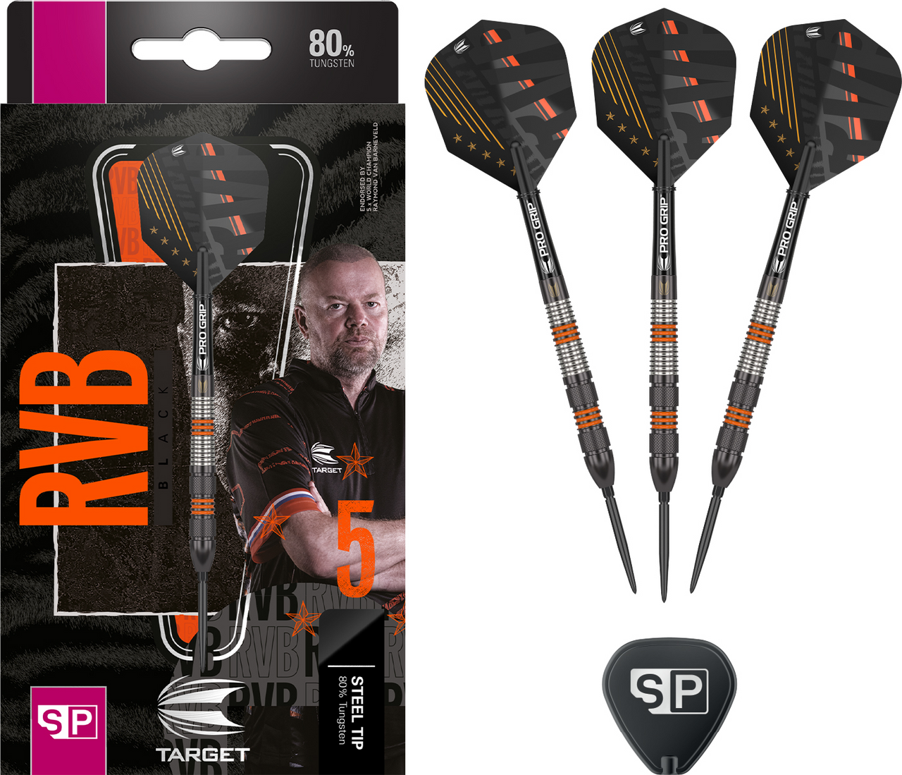 Target RVB80 Steeldarts, 21g