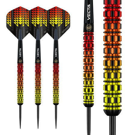 Winmau Darts – Firestorm Flame 01 – 90% Tungsten Pro Darts