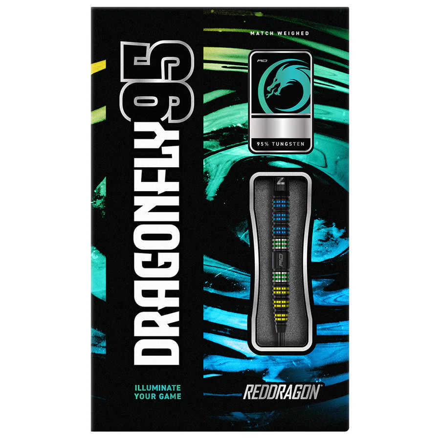 Red Dragon Dragonfly 95 Parallel Soft Tip Darts - 20gm